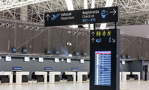 Zagreb Airports Departures